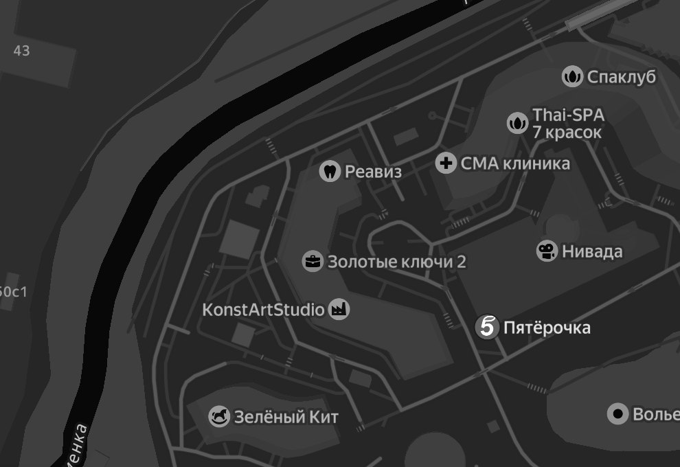 карта: Москва, Минская улица, 1Г к2